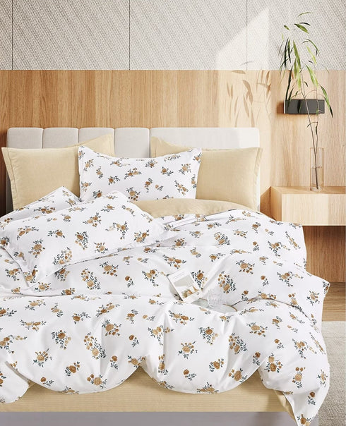 Hudson King Size Bed Sheet Set with 2 Pillow Covers by Florida